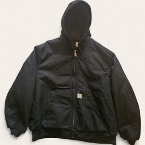 Heritage Workwear Carhartt Duck Canvas Active Jacket Black 2XL USA Made